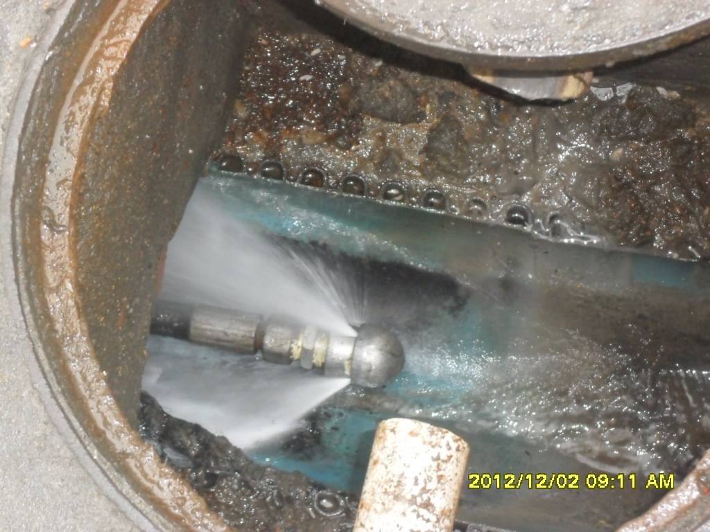 龙州污水管道高压清洗